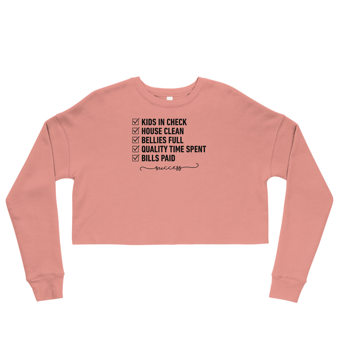 Success crop Sweatshirt